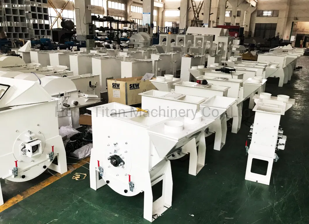 All Types Prefabricated Parts, Diverter for Rice Milling Machine Rice Bucket Elevator, White Rice Chain Conveyor