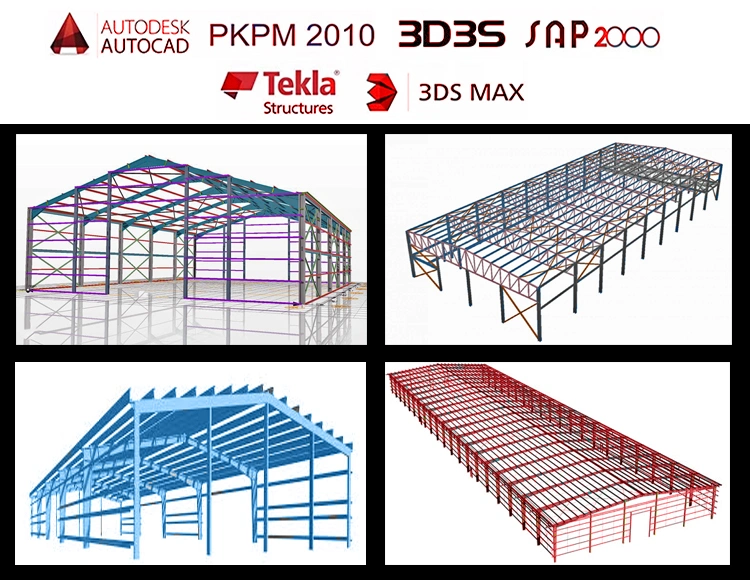 Steel Structure Automated Warehouse Congo Steel Structure Warehouse Drawings