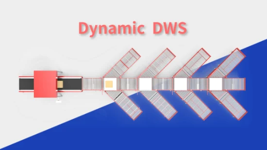 Vertikaler Querbandsortierer für die Postzustellung, lineares CBS, DWS-System, integriert mit Oms, Wms, ERP-Rädersortierer