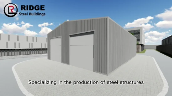 Preis Fertighaus Automatisiertes Lager Stahlkonstruktion Gebäude Metalllager